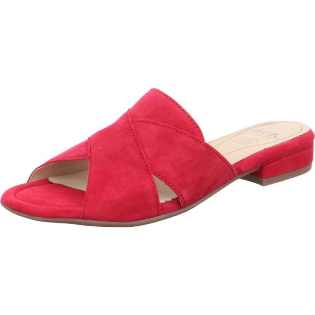 Red Ara Shoes Vegas Women\'s Mules | ARA452AKL