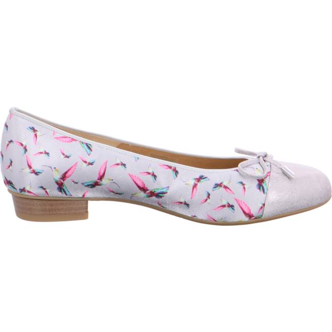 Rose Ara Shoes Ballet Pumps Bari Women's Ballerina | ARA687OEX