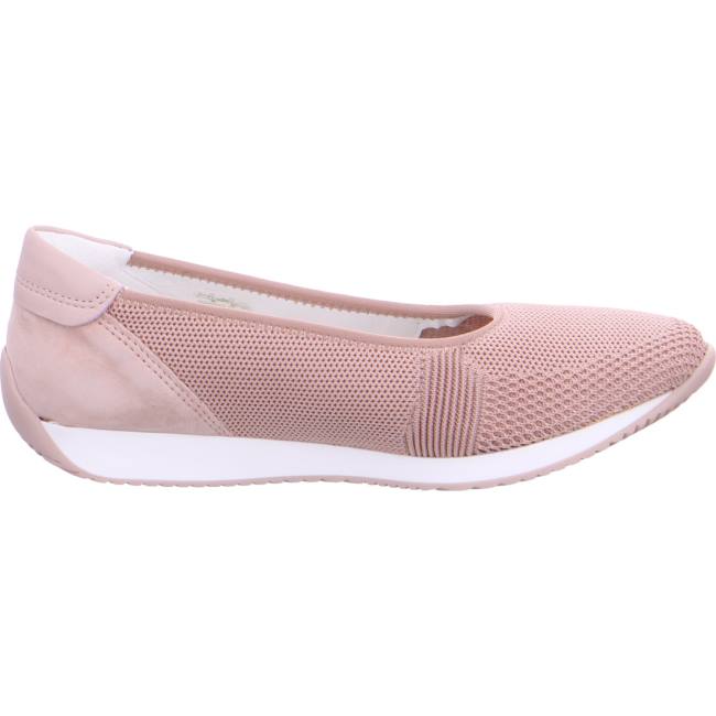 Rose Ara Shoes Ballet Pumps Porto Powder Women's Ballerina | ARA170UZS