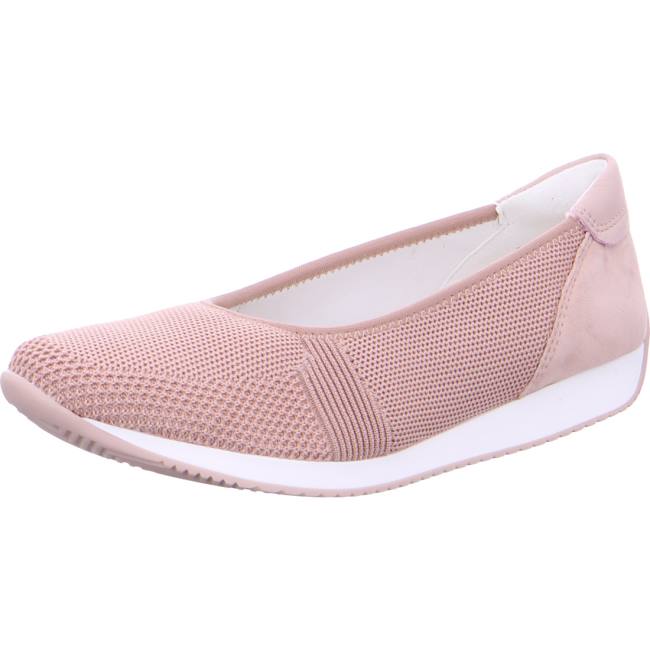 Rose Ara Shoes Ballet Pumps Porto Powder Women\'s Ballerina | ARA170UZS