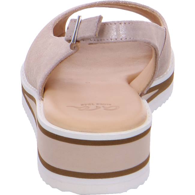 Rose Ara Shoes Durban Gold Women's Sandals | ARA896PMF