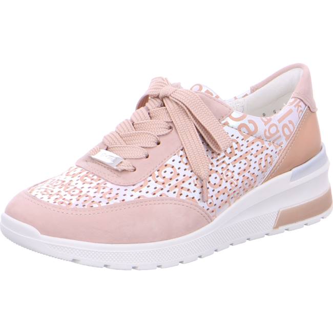 Rose Ara Shoes Lace-ups Neapel Powder Women\'s Sneakers | ARA564HOL