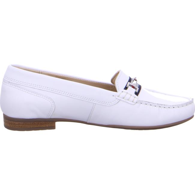 White Ara Shoes Alabama Women's Loafers | ARA068WSH