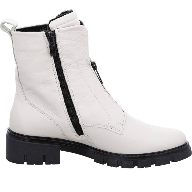 White Ara Shoes Ankle Dover Cloud Women's Boots | ARA586DNB