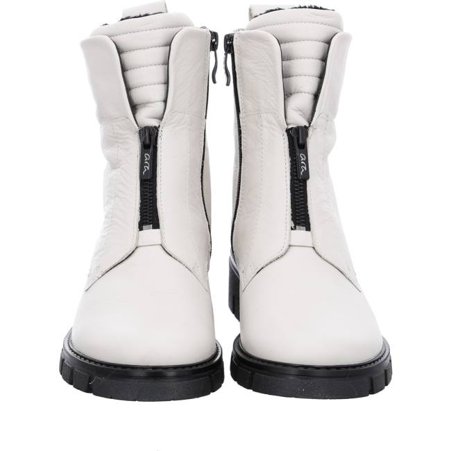 White Ara Shoes Ankle Dover Cloud Women's Boots | ARA586DNB