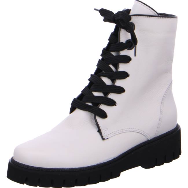 White Ara Shoes Ankle Jackson Women\'s Boots | ARA524CUF