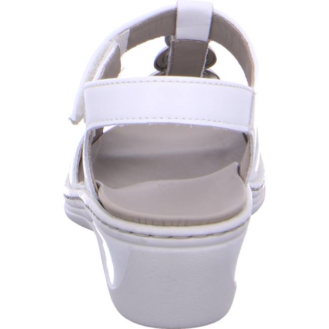 White Ara Shoes Colmar Women's Sandals | ARA048EJH