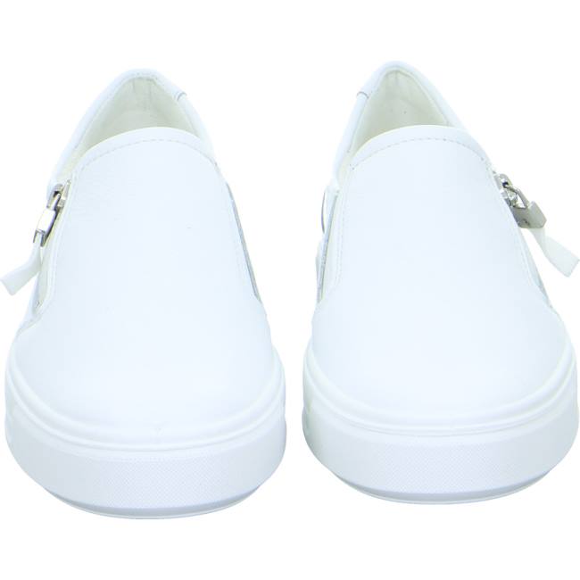 White Ara Shoes Courtyard Women's Loafers | ARA593NBS