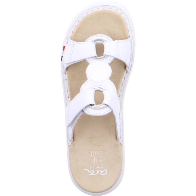 White Ara Shoes Courtyard Women's Mules | ARA329JRF