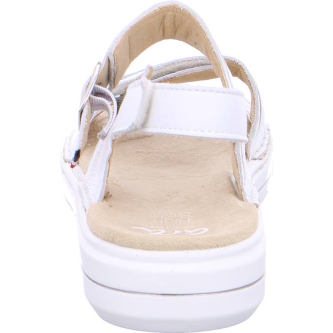 White Ara Shoes Courtyard Women's Sandals | ARA190GIM