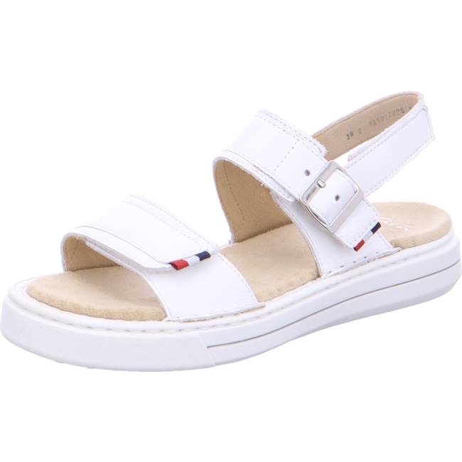 White Ara Shoes Courtyard Women\'s Sandals | ARA190GIM