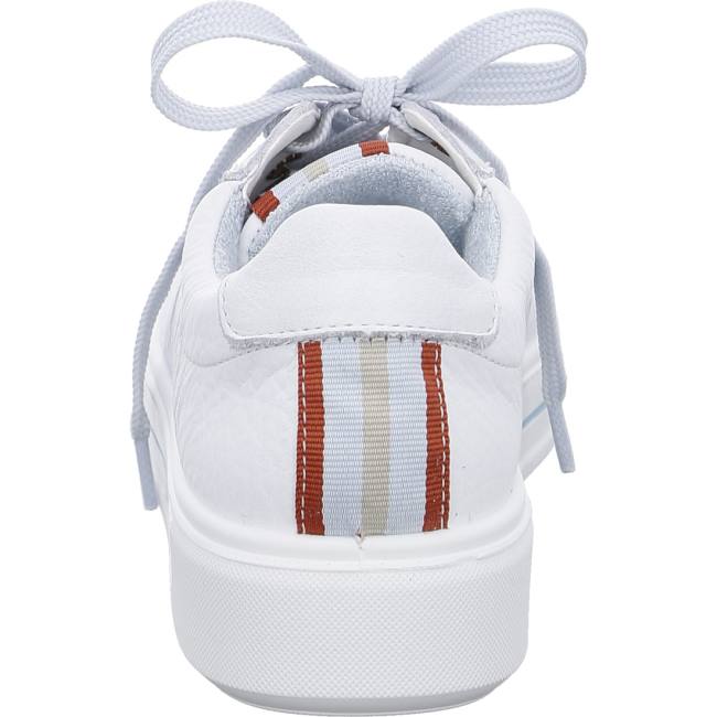 White Ara Shoes Courtyard Women's Sneakers | ARA429OBC