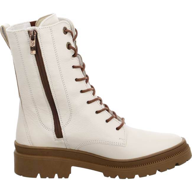 White Ara Shoes Dover Cloud Women's Boots | ARA578JFW