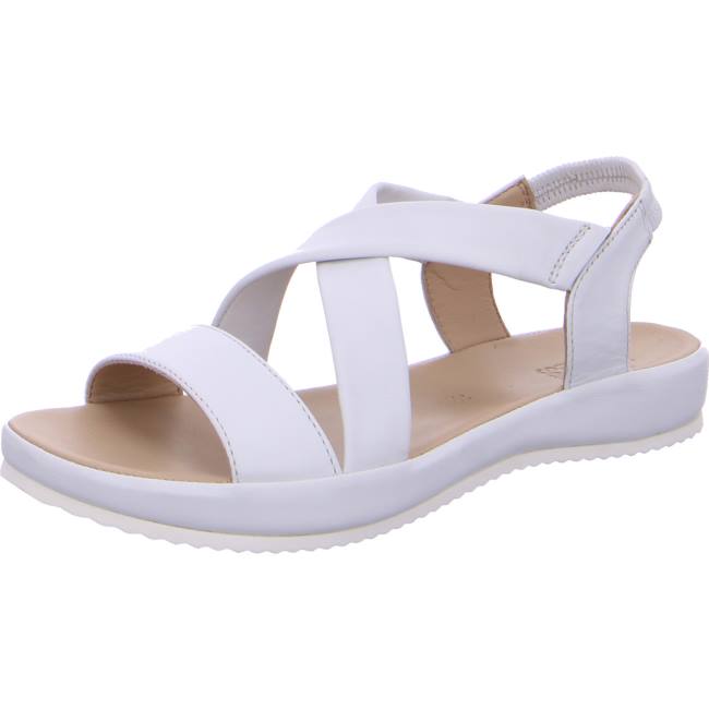 White Ara Shoes Dubai Women\'s Sandals | ARA243HNL