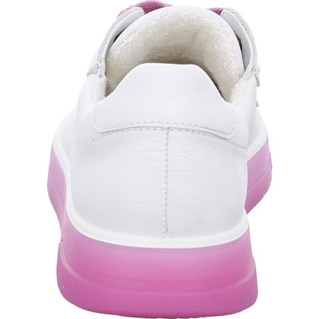 White Ara Shoes Frisco-pink Women's Sneakers | ARA835UBY