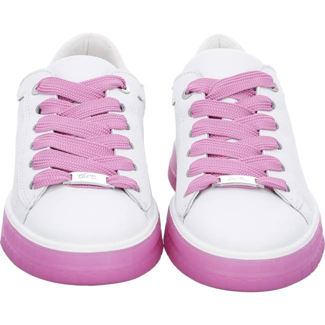 White Ara Shoes Frisco-pink Women's Sneakers | ARA835UBY