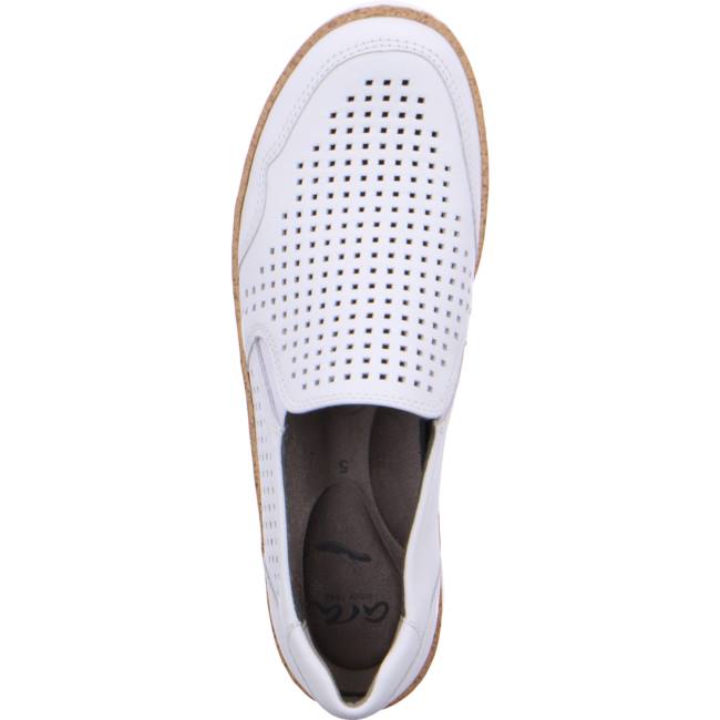 White Ara Shoes Gil Women's Loafers | ARA197WJQ