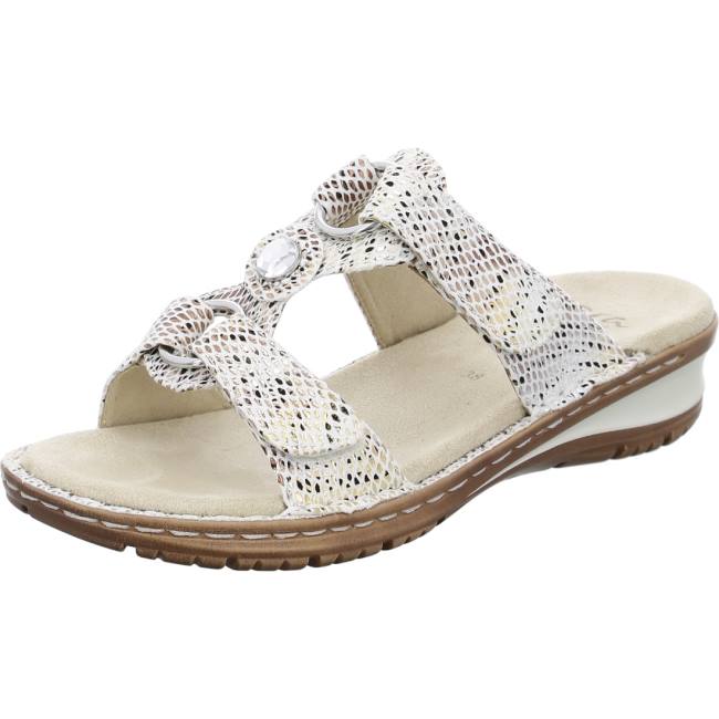 White Ara Shoes Hawaii Women\'s Mules | ARA328VZB