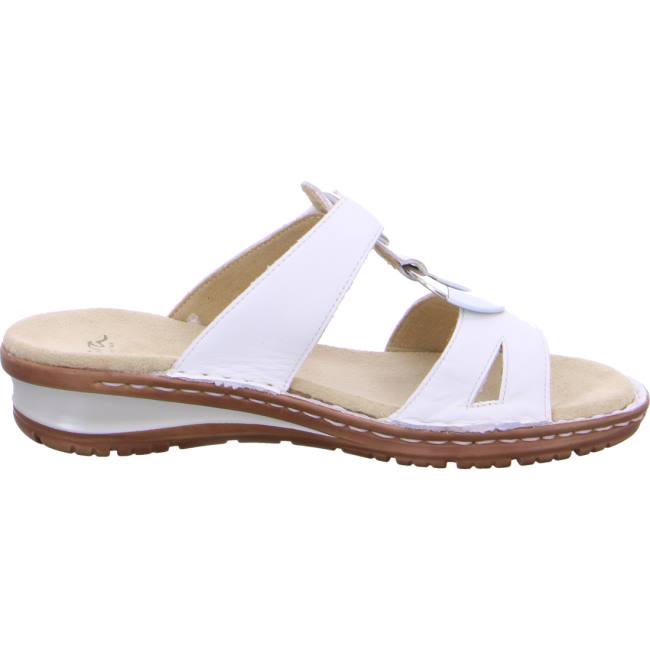 White Ara Shoes Hawaii Women's Mules | ARA692UCM