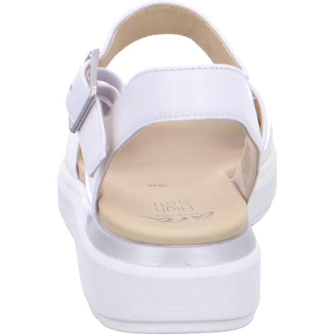 White Ara Shoes Ibiza Women's Sandals | ARA365RSC