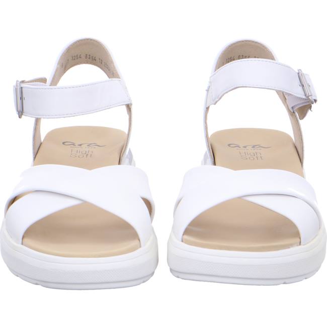 White Ara Shoes Ibiza Women's Sandals | ARA365RSC