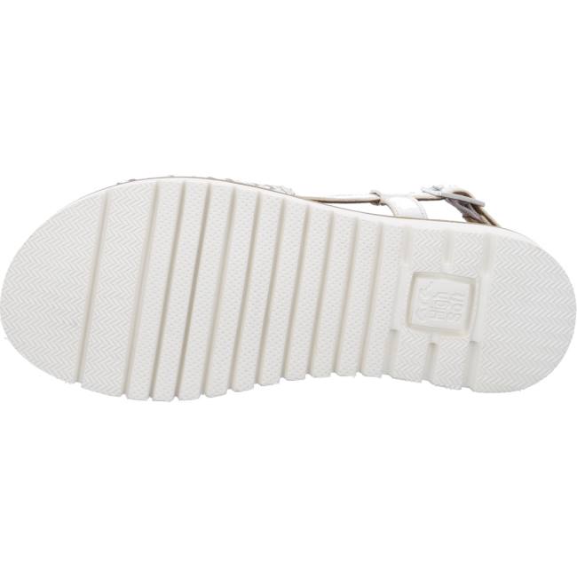 White Ara Shoes Kent-sport Silver Women's Sandals | ARA257ZSE