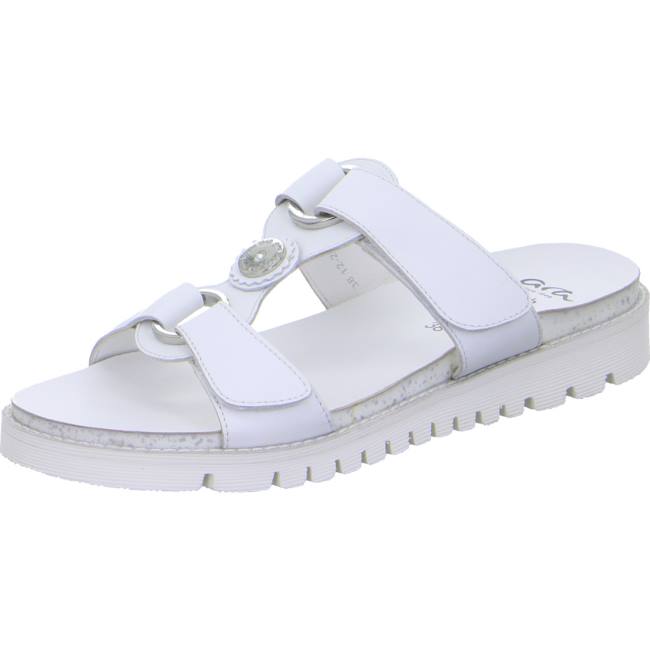 White Ara Shoes Kent-sport Women\'s Mules | ARA478ZDM