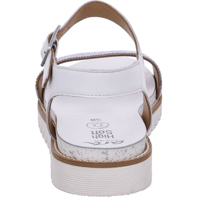 White Ara Shoes Kent-sport Women's Sandals | ARA283URT