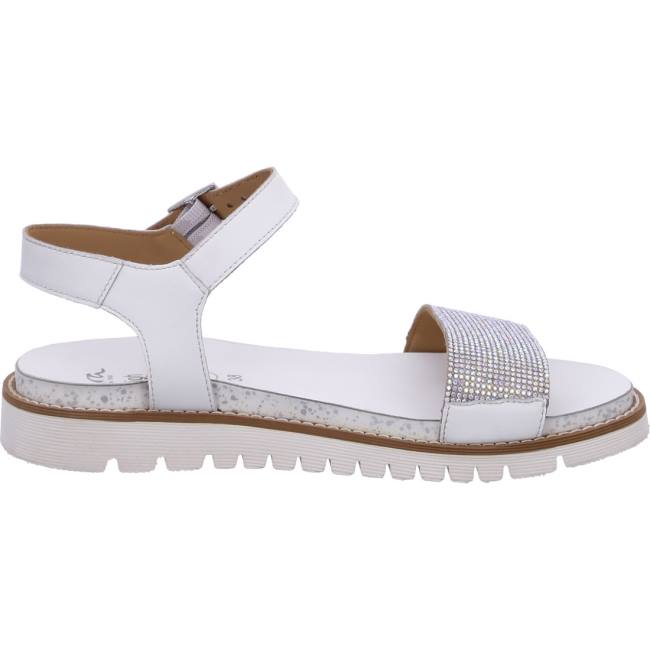 White Ara Shoes Kent-sport Women's Sandals | ARA283URT