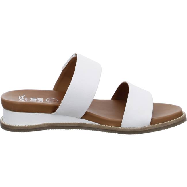 White Ara Shoes Kos Women's Mules | ARA024EFC