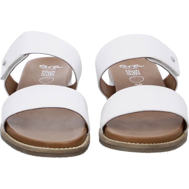 White Ara Shoes Kos Women's Mules | ARA024EFC