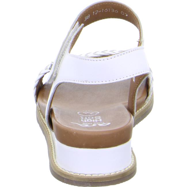 White Ara Shoes Kos Women's Sandals | ARA829YCU