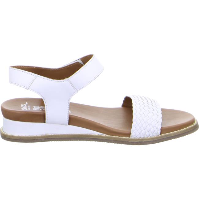 White Ara Shoes Kos Women's Sandals | ARA829YCU