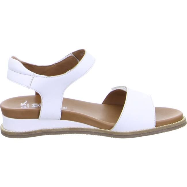 White Ara Shoes Kos Women's Sandals | ARA953JZK