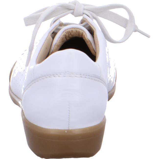 White Ara Shoes Lace-ups Andros Women's Sneakers | ARA513TWZ