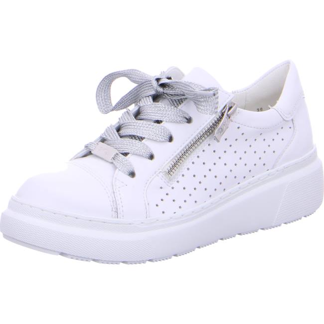 White Ara Shoes Lace-ups Lausanne Women\'s Sneakers | ARA287KZP