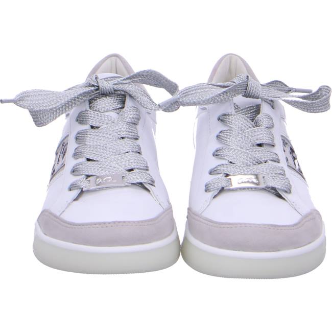 White Ara Shoes Lace-ups Rom Sasso Women's Sneakers | ARA375ASH