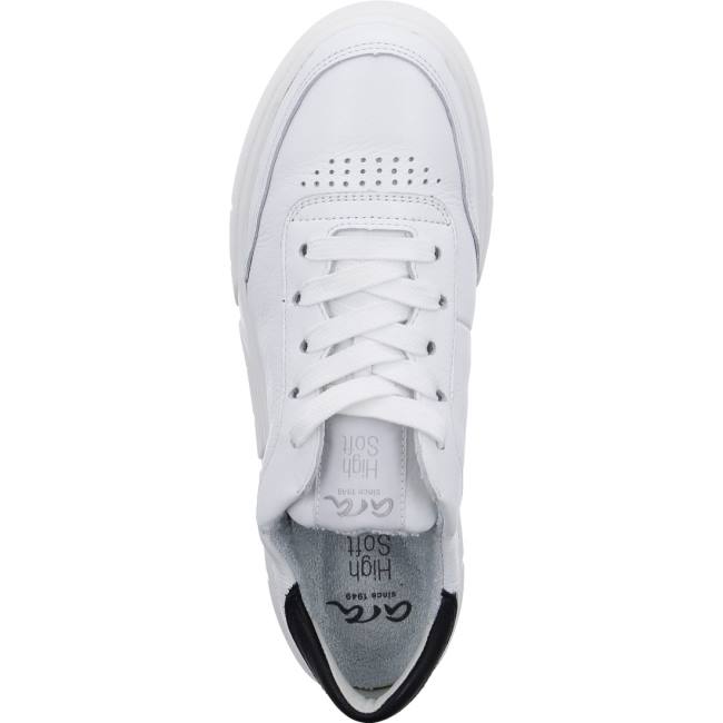 White Ara Shoes Lace-ups Rom-sport Women's Sneakers | ARA043BTD