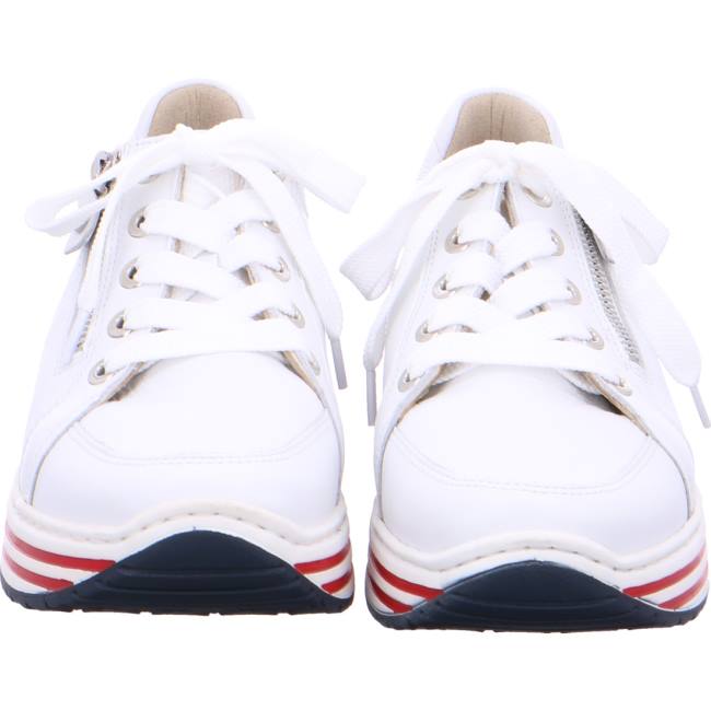 White Ara Shoes Lace-ups Sapporo Women's Sneakers | ARA793PNX