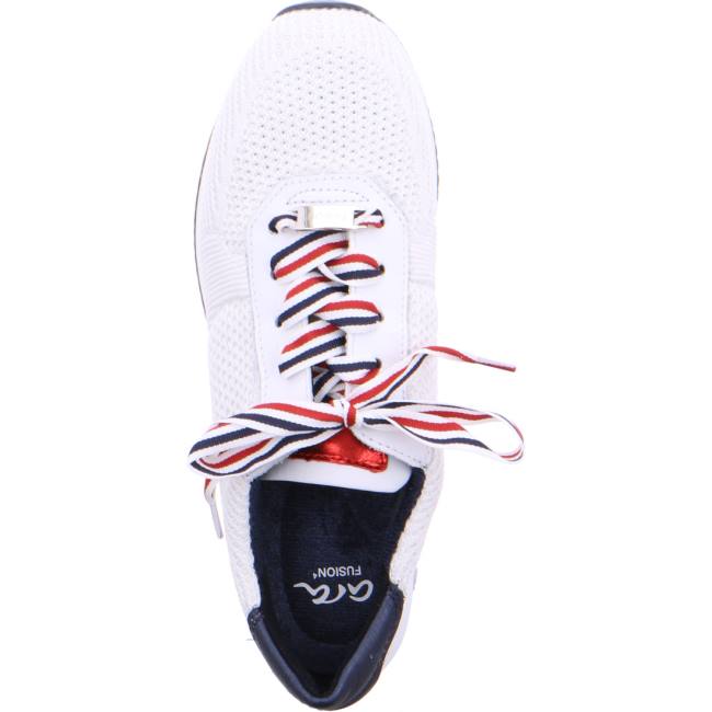 White Ara Shoes Lissabon Women's Sneakers | ARA926PNC