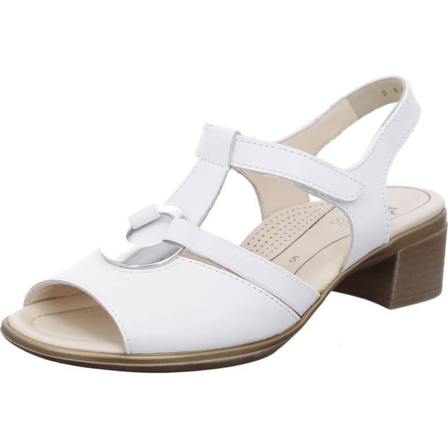 White Ara Shoes Lugano Women\'s Sandals | ARA742SDV