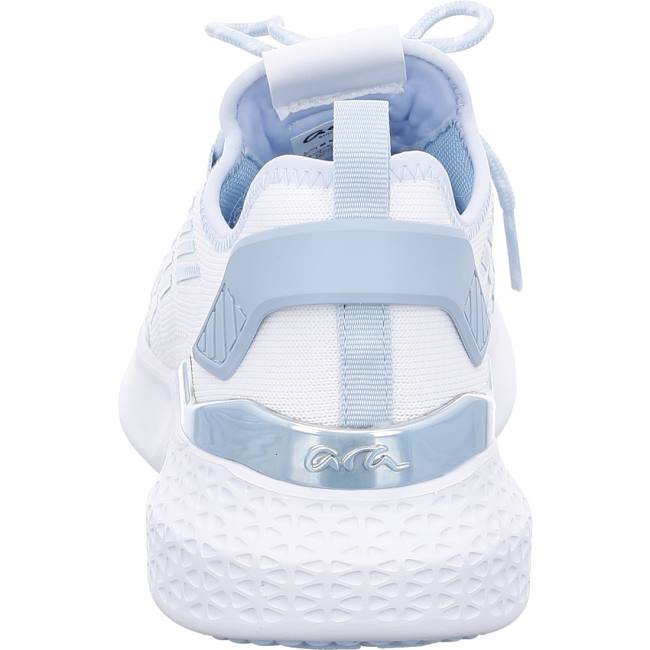 White Ara Shoes Maya Aqua Women's Sneakers | ARA374NKY