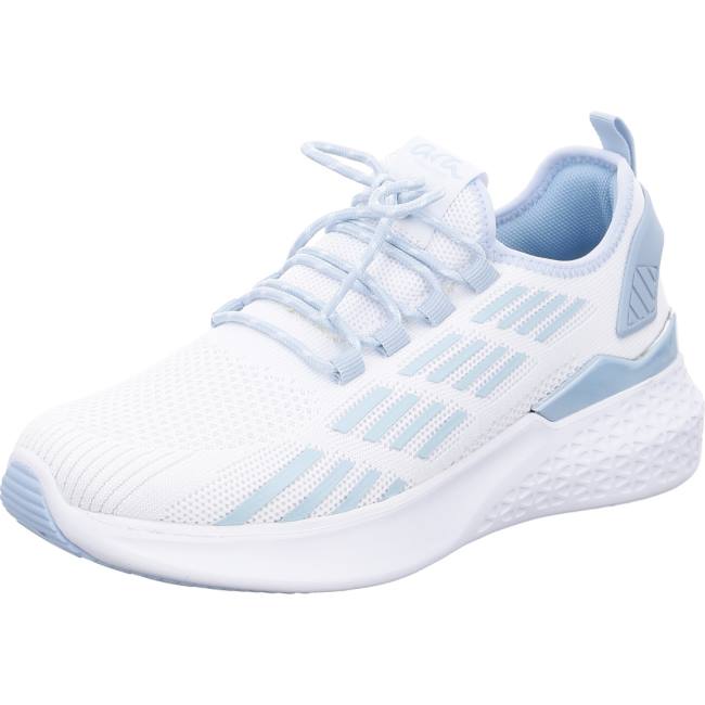 White Ara Shoes Maya Aqua Women\'s Sneakers | ARA374NKY