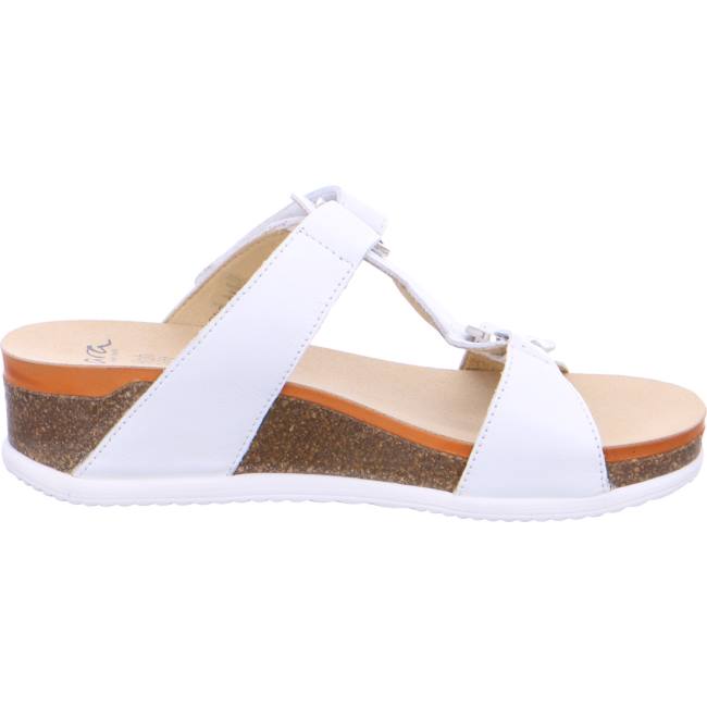 White Ara Shoes Norderney Women's Mules | ARA265FTR