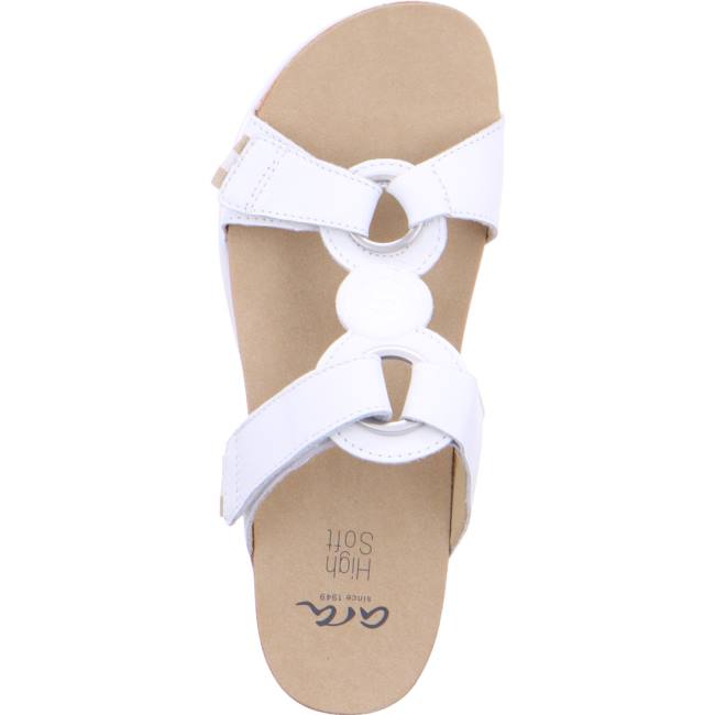 White Ara Shoes Norderney Women's Mules | ARA265FTR