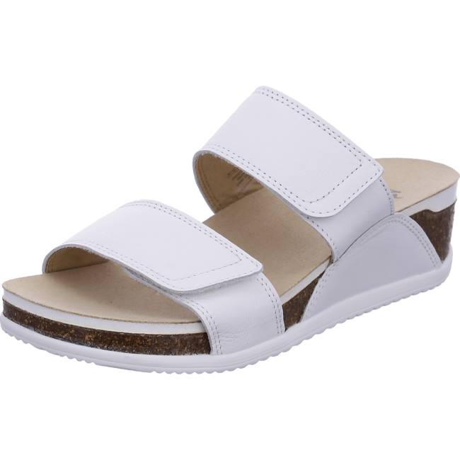 White Ara Shoes Norderney Women\'s Mules | ARA354ZWF