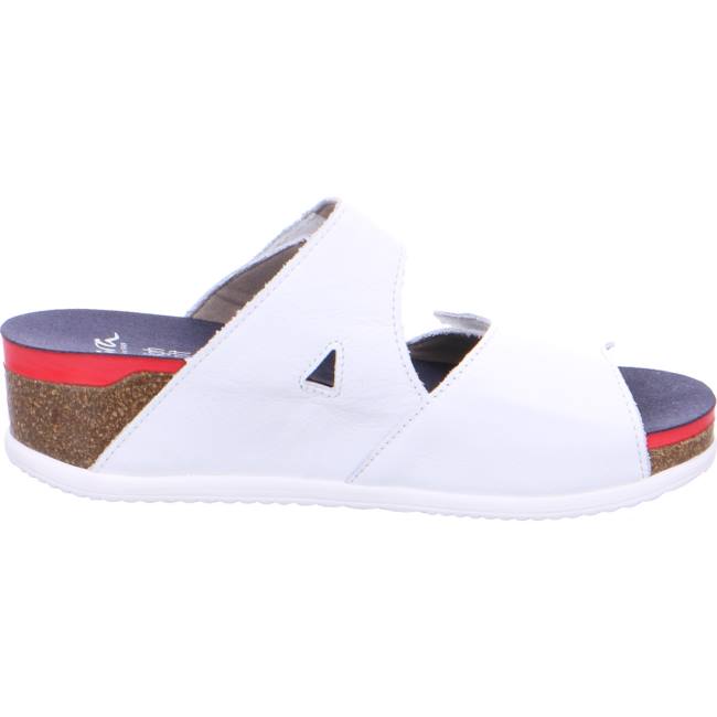 White Ara Shoes Norderney Women's Mules | ARA892DIZ