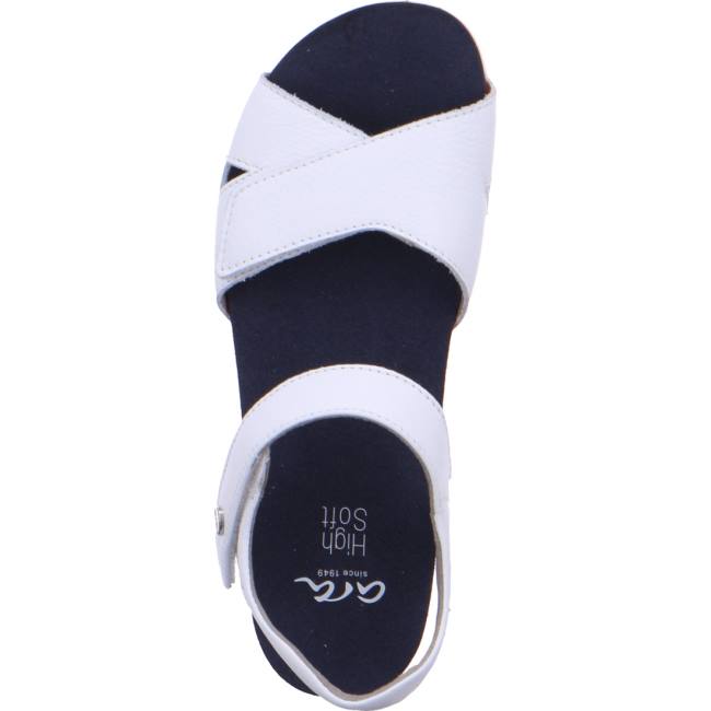 White Ara Shoes Norderney Women's Sandals | ARA956SQC