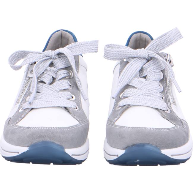 White Ara Shoes Nwhite Oyster Women's Sneakers | ARA720GPD