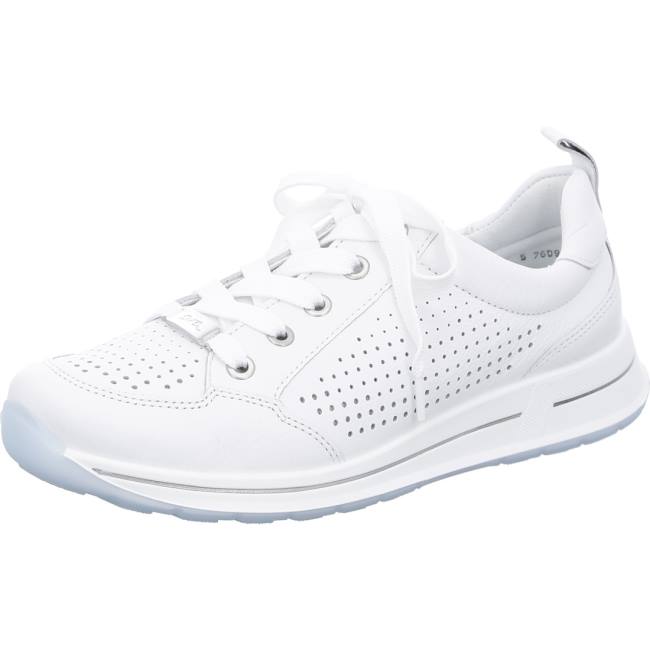 White Ara Shoes Osaka Women\'s Sneakers | ARA091DCG